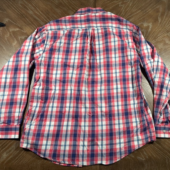 Southern Marsh Plaid Dress Shirt Performance Size Large Long‎ Sleeve Button Down - Picture 3 of 6